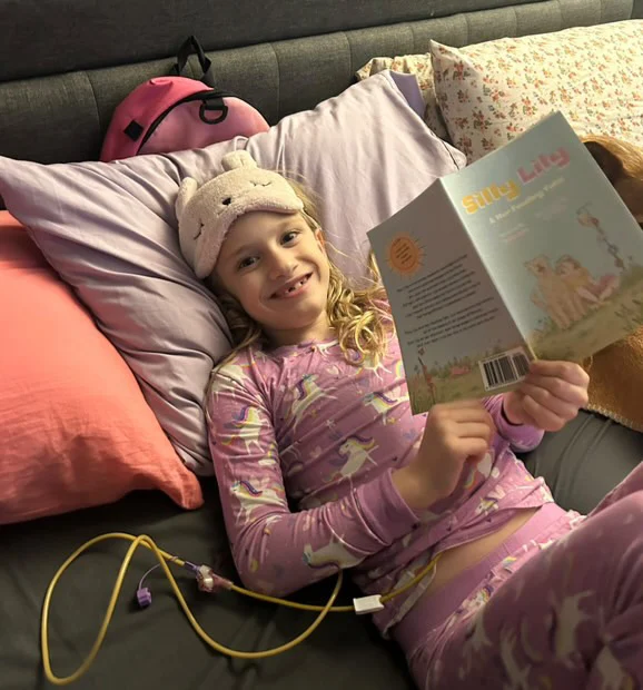 Silly Lily book donation